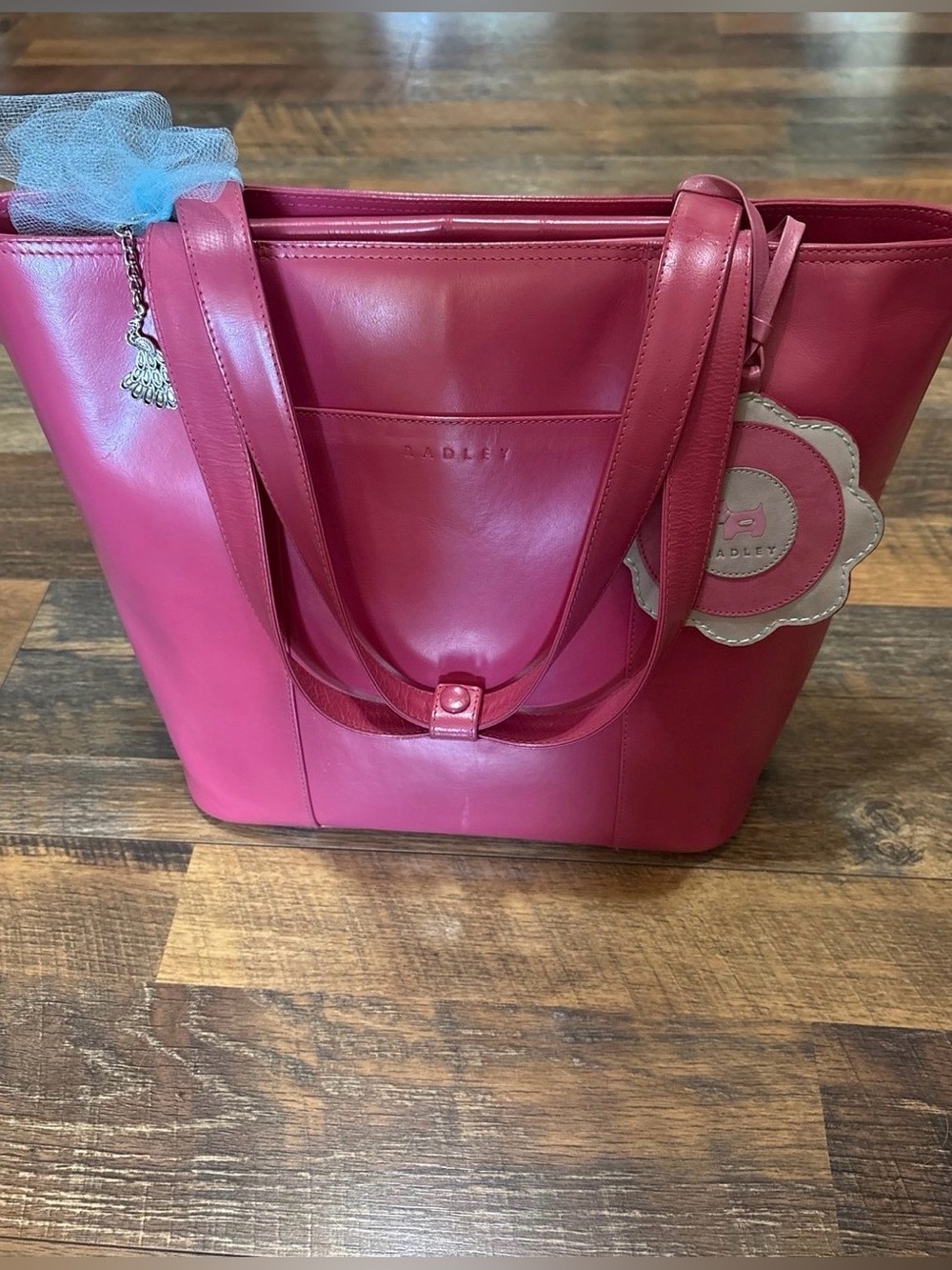 Radley Leather Zipper Tote Large